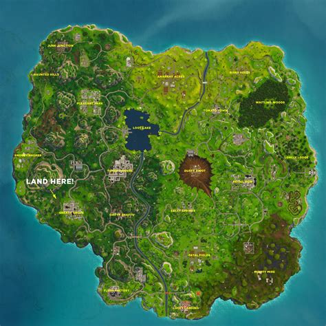 Search between a Playground, Campsite and a Footprint - Fortnite Season 4 Challenge Location ...