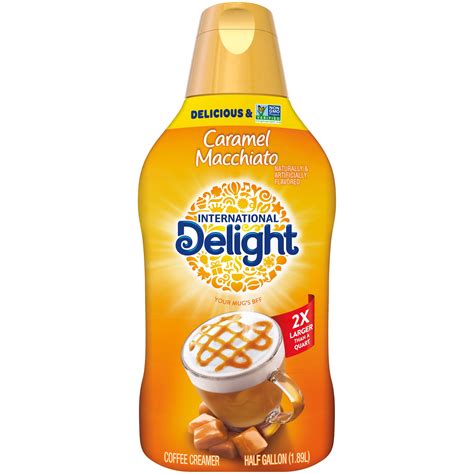 International Delight Caramel Macchiato Coffee Creamer, Half Gallon - Walmart.com - Walmart.com