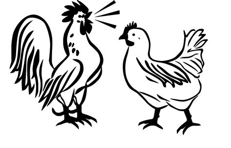 SVG > hen domestic rural poultry - Free SVG Image & Icon. | SVG Silh