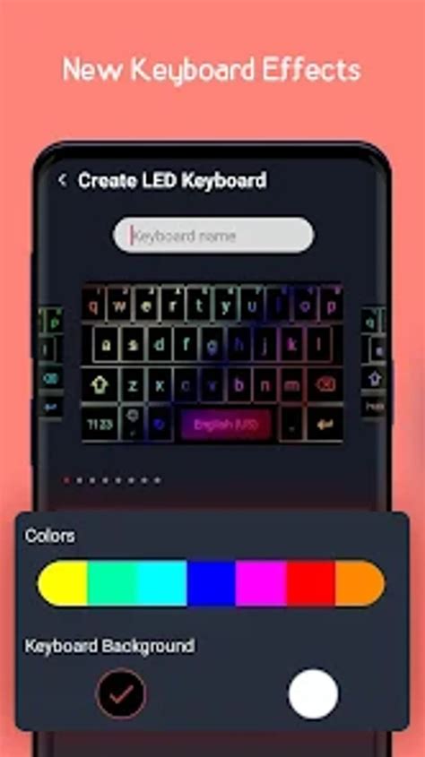 RGB LED Keyboard - Neon Colors for Android - Download