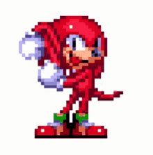 Knuckles Animated Gif