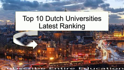 Top 10 Dutch Universities New Ranking - YouTube