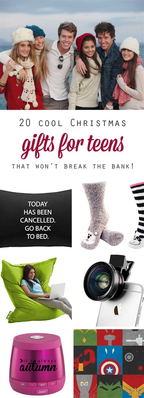 best Christmas gift ideas for teens - It's Always Autumn