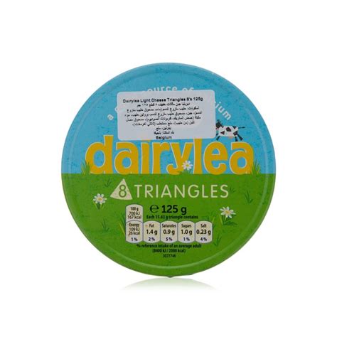 Dairylea light cheese triangles 8s 125g price in UAE | Spinneys UAE ...