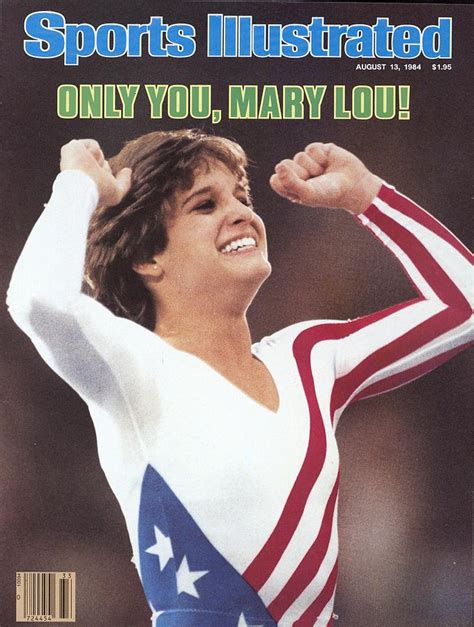 Usa Mary Lou Retton, 1984 Summer Olympics Sports Illustrated Cover Photograph by Sports ...