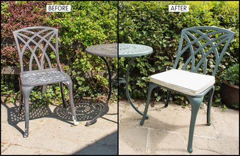 Spray Paint Outdoor Furniture