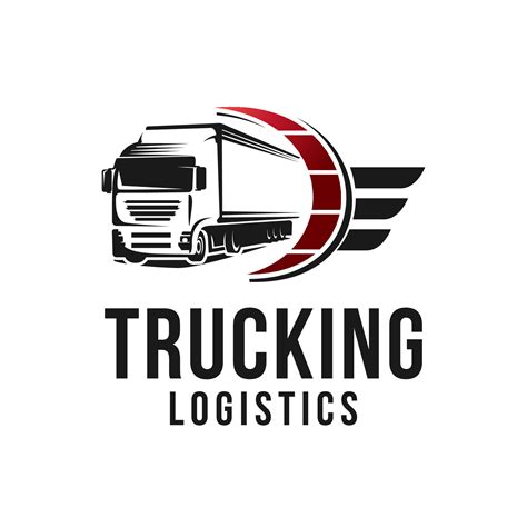 Transport trucking logistics logo vector 25768255 Vector Art at Vecteezy