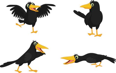 Crow Cartoon Images – Browse 19,883 Stock Photos, Vectors, and Video ...