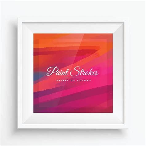 beautiful colors in realistic frame 45788712 Vector Art at Vecteezy