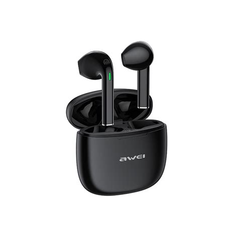 Stereo Wireless Bluetooth In-Ear Headphones IPX6 Waterproof Black