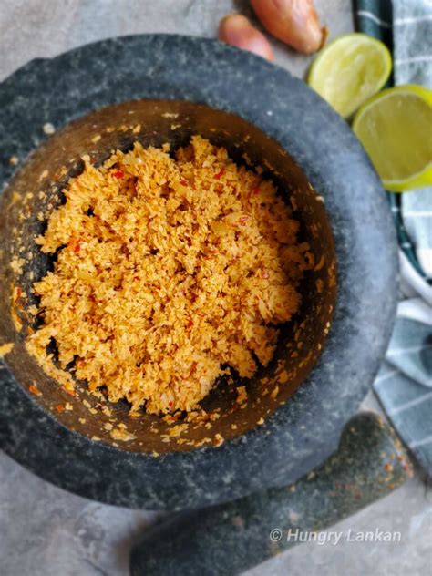 Sri Lankan Coconut Sambol – Hungry Lankan