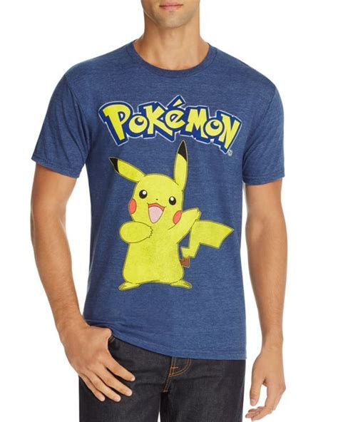 Freeze Pokémon Pikachu Character Graphic Tee Men - Bloomingdale's | Character graphic, Mens ...