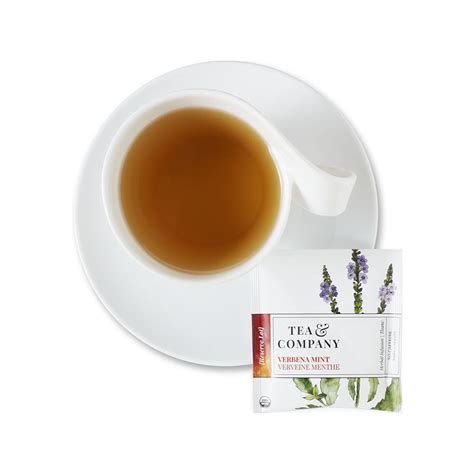 Tea & Company Organic Verbena Mint 100-Ct. Tea Bags – Mighty Leaf Tea Canada