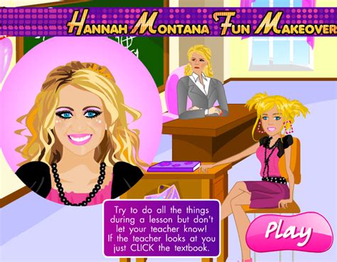 Hannah Montana Fun Makeover Game by willbeyou on DeviantArt