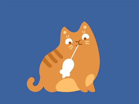 Fooling it around | Cat gif, Animation, Cute gif
