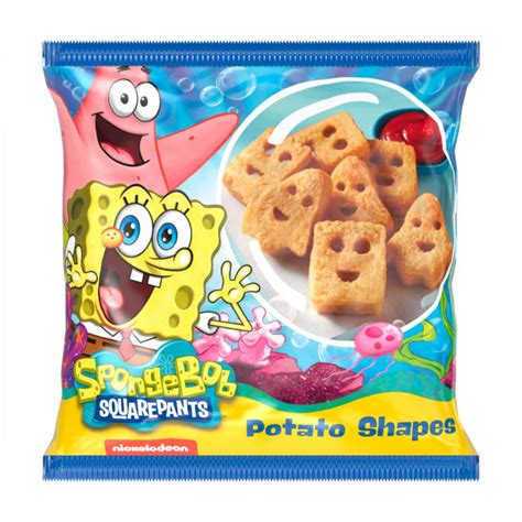 SpongeBob SquarePants Potato Shapes 600g | Potatoes | Iceland Foods