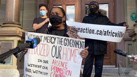 Former Africville residents rally for reparations outside Halifax City Hall – The Signal