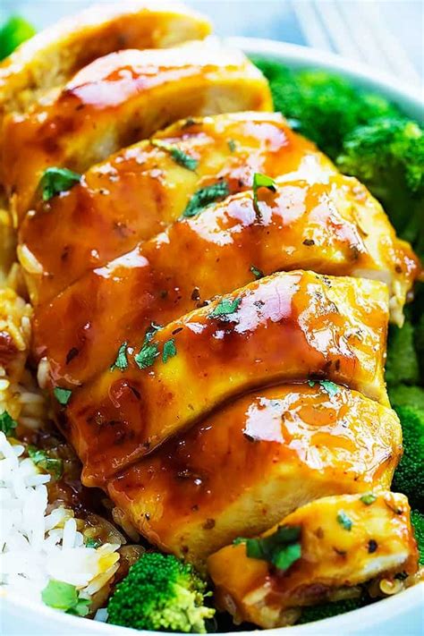 Baked Honey Mustard Chicken - Creme De La Crumb