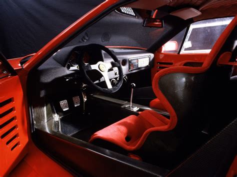 1987, Ferrari, F40, Classic, Supercar, Engine, Interior Wallpapers HD ...