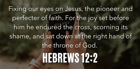 What You Need To Know About The Hebrews 12:2 Meaning