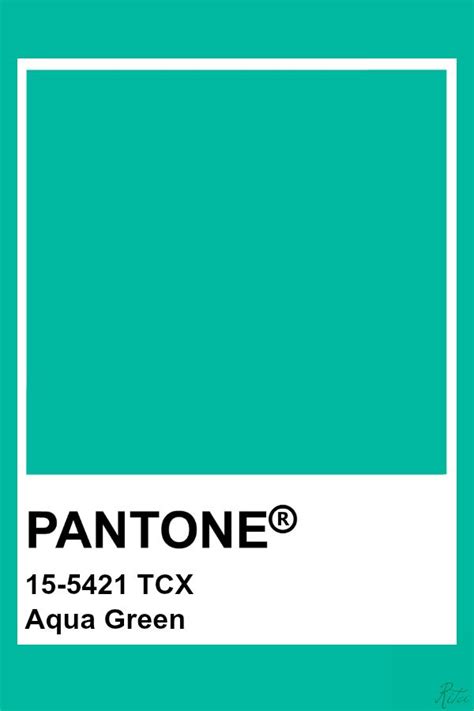 Pantone Aqua Green | 색표, 무드 보드, 아쿠아