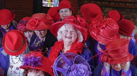 Red Hat Society: Rosebud, South Side Dazzling Red Hat Melbourne women ...