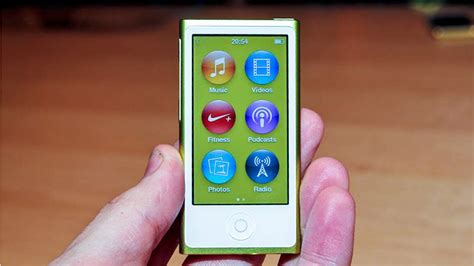 iPod Nano 7th Generation Hands-On Overview - YouTube