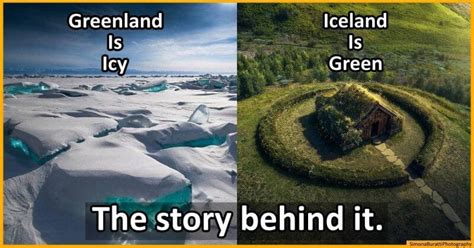 The Names Of Iceland And Greenland Are Finally Explained