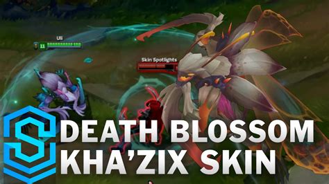 Death Blossom Kha'Zix Skin Spotlight - League of Legends - YouTube