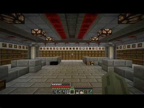 Underground Chest Room Designs Minecraft