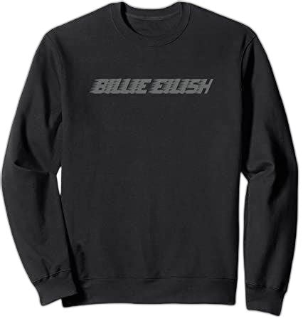 BILLIE EILISH MERCH GREY BILLIE LOGO SWEATSHIRT - Billie Eilish | Store