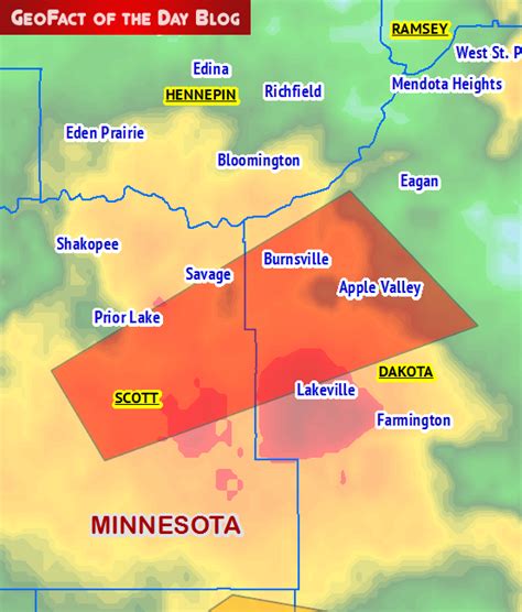 GeoFact of the Day: 6/4/2019 Minnesota Tornado Warning 1