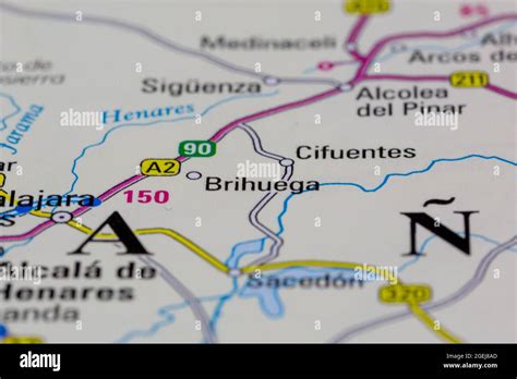 Brihuega spain map hi-res stock photography and images - Alamy