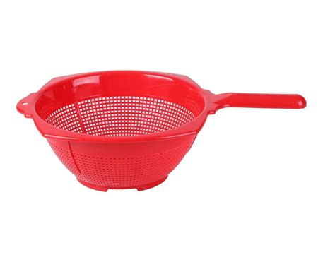 Plastic Colander Strainer With Handle Food Rice Pasta Fruit Veg Washing ...