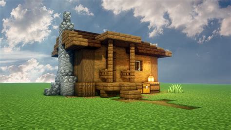 Cozy Wooden Hut Minecraft Map