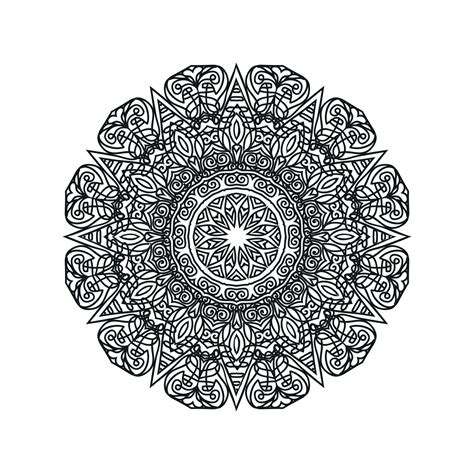 Islamic mandala background vector illustration 19583752 Vector Art at ...