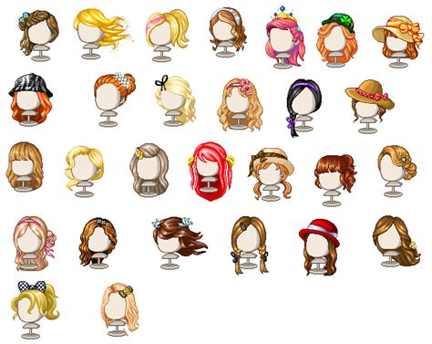 Pixel Art Hair Animation - 2024 HairStyles Ideas