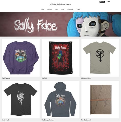 Sally face merch - legacypolre