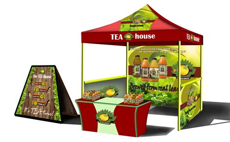 Custom Trade Show Booth Design | Designhill