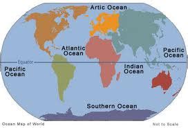 list Directory: List of the oceans of the world