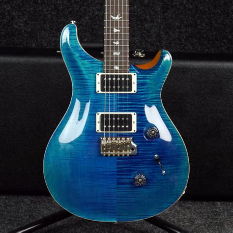 PRS Custom 24 - Blue Matteo, Bird Inlays w/Hard Case - 2nd Hand | Rich ...