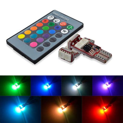 T10 LED Bulbs RGB Multi-Color - SoCal LED Lighting, Inc