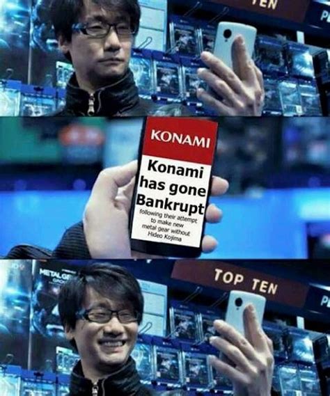 10 Hilarious Konami Memes That Make Us Wish They'd Start Making Games Again