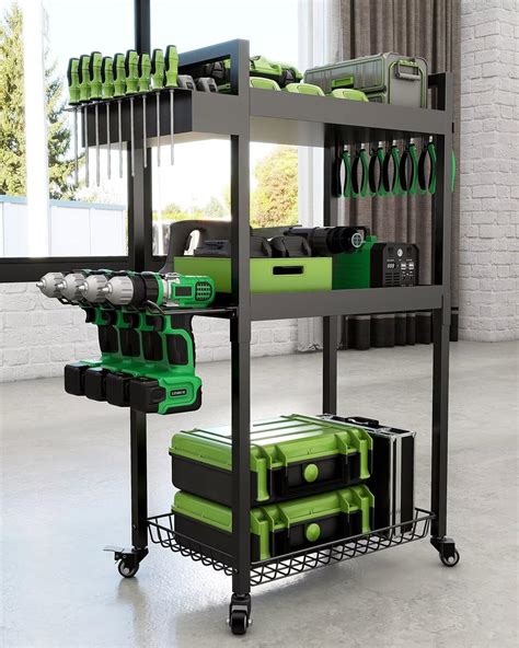 Buy MOUKABALGarage Storage Organization-Power Tool Organizer-Ryobi-Tool Chest-Dewalt Tools ...