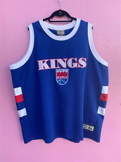 Throwback Hardwood Classic Nba Kansas City Kings Basketball Jersey ...