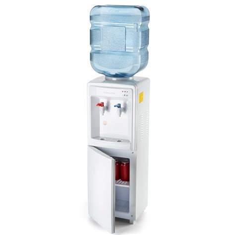 Best Freestanding Hot And Cold Water Cooler Glass Dispenser 5 Gallon ...