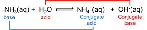 6.3.1: Brønsted-Lowry Concept - Chemistry LibreTexts