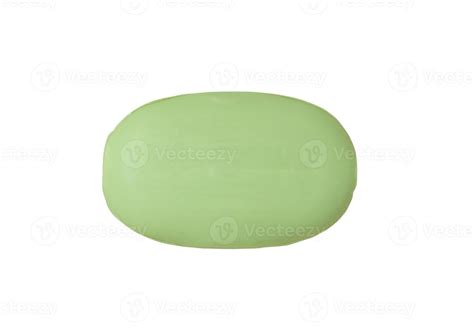 Bar of green fragrance soap isolated on white background with clipping path 16707261 Stock Photo ...