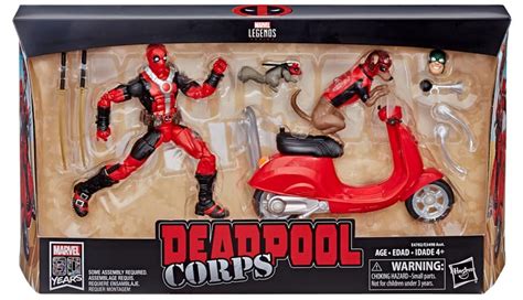 First Look at the Packaging for Marvel Legends Deadpool and Professor X ...