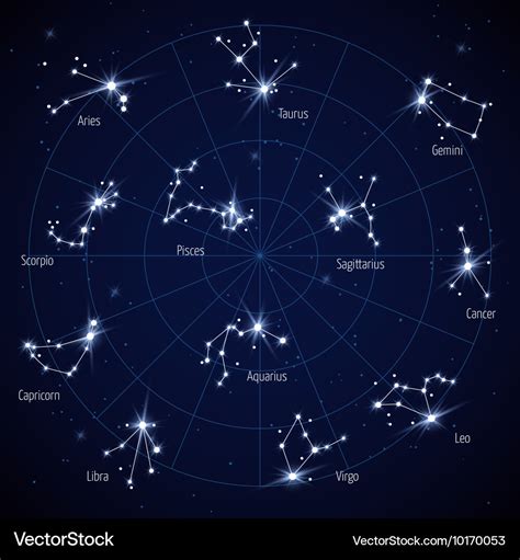 Collection 90+ Wallpaper Map Of The Stars In The Sky Completed